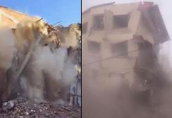 Elazığ’da hasarlı binaların yıkımları sürüyor