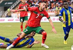 Hakim Ziyech'li Fas, Tanzanya'yı farklı geçti!