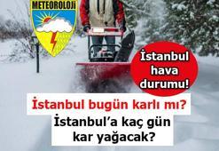 İSTANBUL İÇİN HAVA DURUMU BİLGİSİ: İstanbul'a kar akşam mı yağacak, ne zaman, saat kaçta kar yağacak? İstanbul hava durumu: