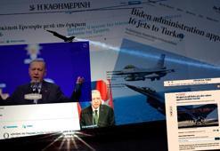 Dünya medyası Türkiye'ye F-16 satışını yazdı! Yunan basını: Erdoğan'dan yeni meydan okuma