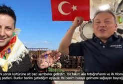 Alper Gezeravcı, uzaya çaltı ağacından yapılma nazarlık götürdü