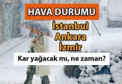 İSTANBUL'A KAR YAĞACAK MI, NE ZAMAN YAĞACAK? 📣 İstanbul hava durumu, Ankara hava durumu, İzmir hava durumu ve diğer iller