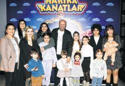 Çocuklarıyla izlediler