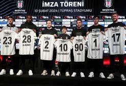 Beşiktaş'ta 7 imza birden! Başkan Hasan Arat açıkladı: Menajeri yok, kendisi bizimle direkt konuştu