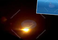 Dünyada son dakika...  Rus çıkarma gemisine USV saldırısı