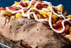 Dışarıda para vermeye gerek yok! Airfryer’da şipşak kumpir tarifi