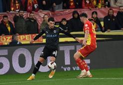 Göztepe - Manisa FK maçında denge bozulmadı!