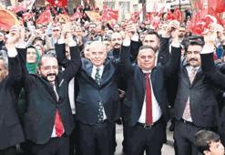 Miting havasında merkez açılışı