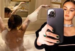 Selena Gomez'den iddialı fotoğraf! Köpük banyosu yaparken paylaştı
