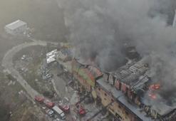 Son dakika: İstanbul'da fabrika yangını kontrol altına alındı