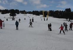 Mart ayında Uludağ'da pistler doldu! Sezon sonu indirimi tatilcileri bekliyor