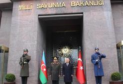 Bakan Güler, Azerbaycanlı mevkidaşı ile görüştü