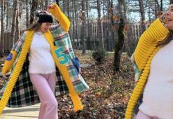 Yıldız Çağrı Atiksoy'un karnı burnunda! 'Dünya güzeli'