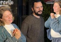 Burcu Biricik'in eşi Emre Yetkin sempatik gebelik sendromuna yakalandı!