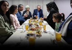 Cumhurbaşkanı Erdoğan ve Emine Erdoğan Taş ailesi ile iftar yaptı