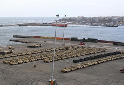 Amerikan tankları Dedeağaç'ta! Yunanistan'a devasa yığınağın fotoğraflarını resmi site yayınladı