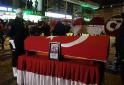 Kazada şehit düşen polis Furkan Bor son yolculuğuna uğurlandı