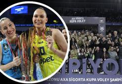 Kupa Voley'de şampiyon Fenerbahçe! Eczacıbaşı Dynavit yıkıldı