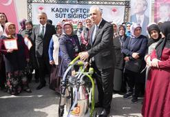 Çiftçilere 'süt sağım makinesi' desteği