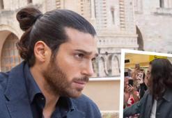 Havalimanında izdiham! Can Yaman'ın karşılanması olay oldu