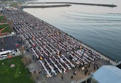 Tekirdağ'da dev iftar! Tam 10 bin kişi katıldı