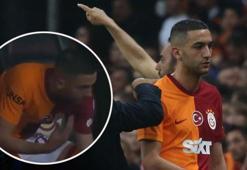 Galatasaray'da Hakim Ziyech'ten şok eden hareket! Kramponlarını fırlattı