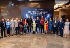 Ünlü basketbolculardan kanser hastalarına moral