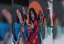 Resim öğretmeni elektrik trafolarını tuval gibi kullanıyor, çizdiği resimler hayran bırakıyor