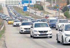 Tatilciler dönüş yolunda