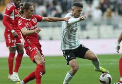 Beşiktaş, Samsunspor'a takıldı: 1-1