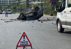 Bağcılar'da 5 araç birbirine girdi! Olay yerinden ilk görüntüler
