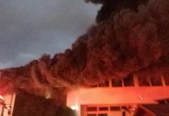 İzmir'de 2 fabrikada yangın! Çok sayıda itfaiye ekibi müdahale ediyor