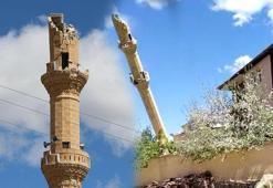 Tokat'ta deprem sonrası kontrollü yıkım