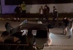 Pendik'te korkunç olay! Tineri içti, araca döküp kendini yaktı