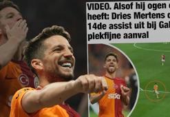 Mertens'in görüntüsünü paylaştılar: Sanki arkasında gözü varmış gibi!