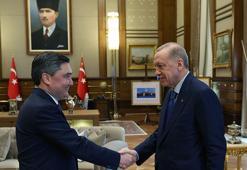 Cumhurbaşkanı Erdoğan, Bektenov'u kabul etti