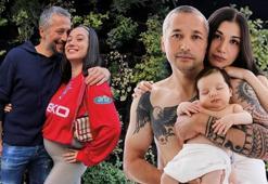 Ünlü futbolcu minik bebeğinin yüzünü ilk defa gösterdi! Aile saadeti