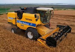 Buğday hasadı başladı