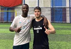 Pepe halı sahada görüntülendi