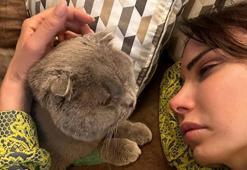 Sahneden indi, hasta kedisi Patron'a koştu!