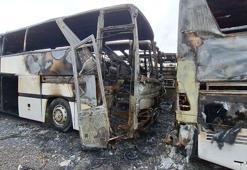 15 araç kül oldu! Hasarın boyutu gün ağarınca ortaya çıktı