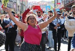 Tekirdağ'da Hıdırellez coşkusu: Sokaklar doldu taştı