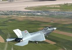 İşte sıcak görüntü! Milli Muharip Uçak KAAN, ikinci uçuşunu başarı ile tamamladı