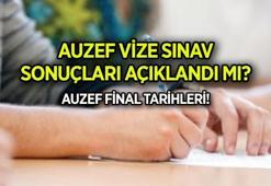 AUZEF SONUÇLARI SORGULAMA EKRANI 💥 2024 AUZEF bahar dönemi vize sınav sonuçları açıklandı mı, finaller ne zaman? AUZEF Giriş