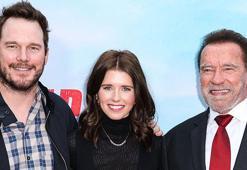 Chris Pratt'ten kayınpederi Arnold Schwarzenegger'e: Türünün tek örneği!