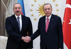 Cumhurbaşkanı Erdoğan, Aliyev'le görüştü! 'Bölgesel ve küresel gelişmeler ele alındı'