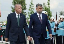 Erdoğan, Romanya Başbakanı'nı törenle karşıladı