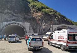 Yer: Trabzon! Tünel inşaatında iskele çöktü