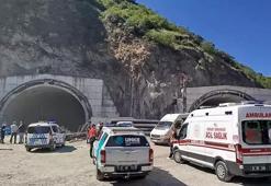 Yer: Trabzon! Tünel inşaatında iskele çöktü