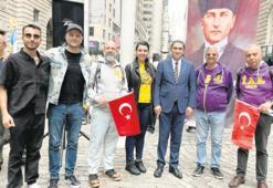 Türk Yürüyüşü’ne İAL Mezunları damga vurdu